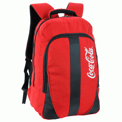 MO 751 - Mochila Coca-Cola em Nylon 600